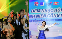 Sôi động đêm nhạc hội thanh niên công nhân tại Đồng Nai