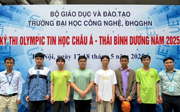 Học sinh Việt Nam giành huy chương Olympic tin học có cách giải 'rất độc đáo'