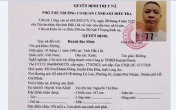 Truy nã Huỳnh Bảo Minh, cựu Chủ tịch HĐTV Công ty Huỳnh Phước