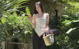 Nhẹ nhàng mà cuốn hút, túi cói chiếm sóng thời trang hè 2025