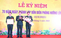 Kỷ niệm 70 năm thành lập đồn biên phòng đầu tiên giới tuyến phía tây Quảng Trị