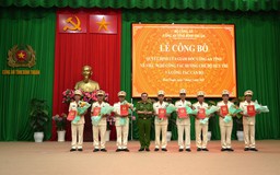 Nhiều lãnh đạo cấp phòng Công an tỉnh Bình Thuận nghỉ hưu trước tuổi