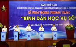 Chuyển đổi số ở Quảng Bình: Hồ sơ hành chính được xử lý trực tuyến vượt 94%