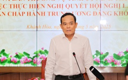 Đoàn công tác Bộ Chính trị làm việc với Khánh Hòa, Ninh Thuận về sáp nhập