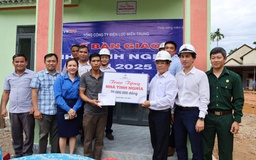 PC Quảng Ngãi: Hoàn thành và bàn giao 5 nhà tình nghĩa