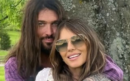 Elizabeth Hurley đón sinh nhật thứ 60, hạnh phúc bên cha Miley Cyrus