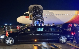 Tổng thống Lithuania đến Hà Nội trên chuyên cơ Vietjet