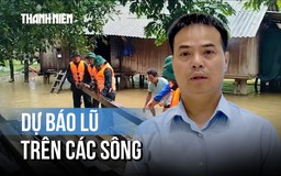 Bão số 1 chưa tan, lũ đã lên báo động 2 nhiều sông ở miền Trung