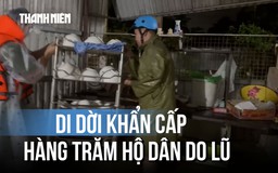 Quảng Trị: Khẩn cấp di tán hàng trăm hộ dân giữa đêm do mưa lũ