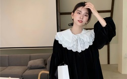 Tái hiện vẻ đẹp cổ điển với những chiếc váy nhung