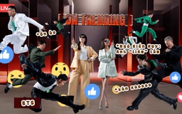 Hậu trường On Trending Đấu trường Gia tốc: Dàn cast ồn như vỡ chợ, dân mạng khịa 'thiếu mỗi con vịt' 