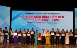 Sở VH-TT TP.HCM tuyên dương điển hình tiên tiến 2020 - 2025