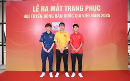 Bóng bàn Việt Nam đặt chỉ tiêu HCV tại SEA Games 33