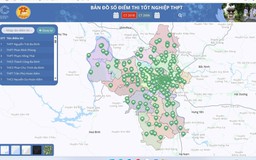 Hà Nội công bố bản đồ điểm thi tốt nghiệp THPT