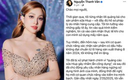 Thanh Vân Hugo xin lỗi vụ ồn ào quảng cáo sữa: Tôi không trốn tránh