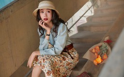 Chân váy hoa cổ điển trở lại, đẹp từ công sở đến đường phố