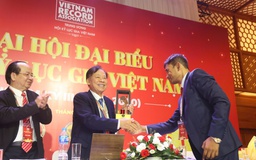 TS Thang Văn Phúc tiếp tục làm Chủ tịch Hội Kỷ lục gia Việt Nam