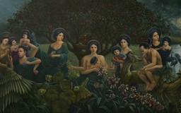 Câu chuyện về tình mẫu tử trong tranh của họa sĩ Nguyễn Như Đức