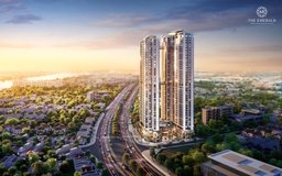 Cư dân tương lai The Emerald 68 lần đầu mục sở thị tổ ấm đang hình thành