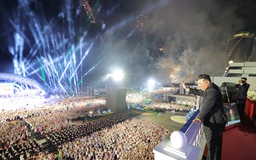 Xem nhà lãnh đạo Kim Jong-un dự khánh thành khu du lịch biển bề thế
