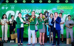 Golfer Nguyễn Thị Ngọc Dung tạo kỷ lục ở giải golf vô địch TP.HCM
