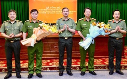 2 Phó giám đốc Công an tỉnh Bình Dương được điều động về Bộ Công an