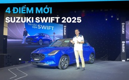 4 thay đổi đáng chú ý trên Suzuki Swift 2025