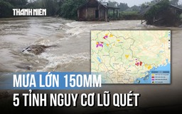 Cảnh báo: 5 tỉnh nguy cơ lũ quét