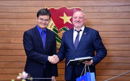 Bí thư thứ nhất T.Ư Đoàn tiếp Chủ tịch Đảng Xã hội Hungary