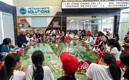 Học sinh trường quốc tế khám phá quy trình xử lý rác tại VWS