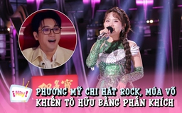 Phương Mỹ Chi hát rock, múa võ khiến Tô Hữu Bằng phấn khích