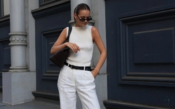 Những chiếc quần vải lanh ống rộng cho vẻ ngoài tươi mới và sang trọng