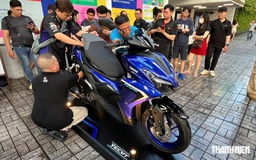 Yamaha NVX thế hệ mới bất ngờ xuất hiện tại Việt Nam