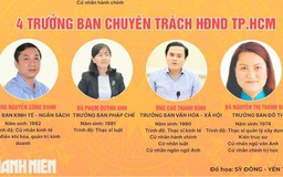 HĐND TP.HCM lập 4 ban chuyên trách sau sáp nhập