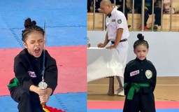 Võ sĩ nhí với tiếng hét uy lực gây sốt mạng