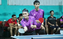 Sôi nổi giải bóng bàn Cúp Cơ quan đại diện Cục Truyền thông CAND tại TP.HCM