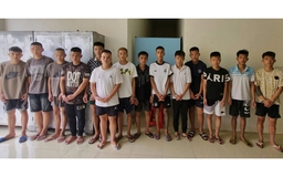 Tạm giữ 14 'báo thủ' gây náo loạn trên đường