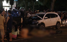 Tạm giữ hình sự tài xế uống rượu gây tai nạn liên hoàn ở Hà Nội