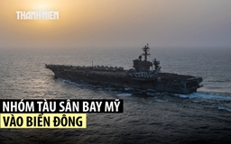 Nhóm tác chiến tàu sân bay Mỹ Carl Vinson vào Biển Đông