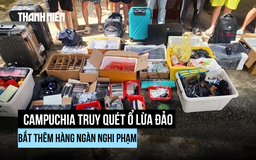 Campuchia bắt hàng ngàn người trong chiến dịch trấn áp lừa đảo trực tuyến