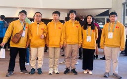 Bài toán hình duy nhất trong đề Olympic toán quốc tế là của giáo viên Việt Nam