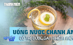 Uống nước chanh ấm vào buổi sáng có giúp trị được gan nhiễm mỡ?