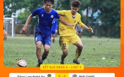 U.21 PVF-CAND đánh bại SLNA, vẫn đứng nhì bảng sau Đà Nẵng