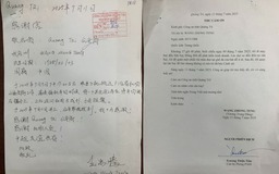 Tìm được túi xách, một công dân Trung Quốc viết thư cảm ơn Công an Quảng Trị