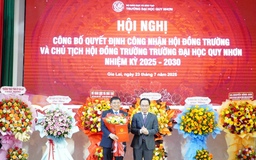 Trường ĐH Quy Nhơn công bố Hội đồng trường nhiệm kỳ mới