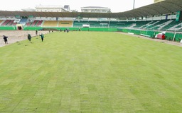 Sân Pleiku trải cỏ mới đẹp long lanh: HAGL sẽ chơi thứ bóng đá tốc độ cuốn hút