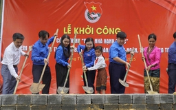 T.Ư Đoàn khởi công xây dựng công trình 'Ngôi nhà hạnh phúc'