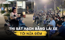 Chuyện lạ ở TP.HCM: Thi sát hạch bằng lái xe tới nửa đêm