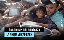 Ông Trump khẳng định có nạn đói ở Gaza, ưu tiên cung cấp lương thực