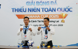 Xuất hiện bảng 'tử thần' tại VCK giải bóng đá thiếu niên toàn quốc 2025